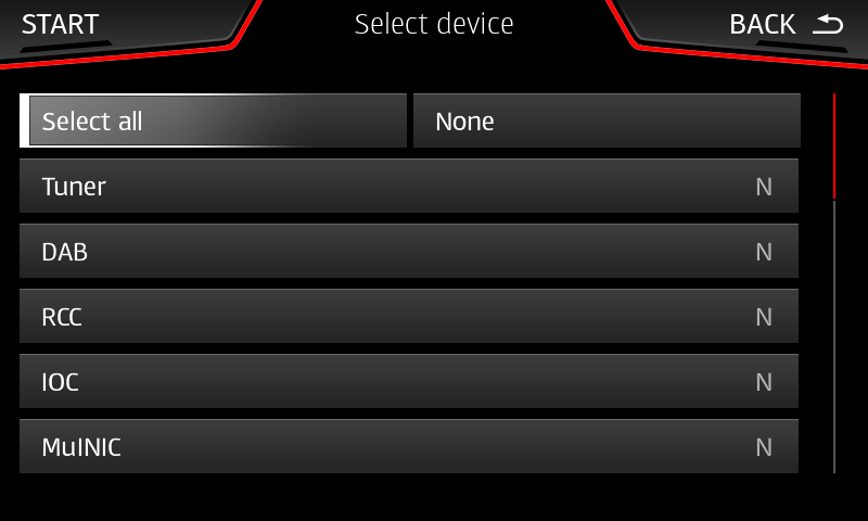 'Select all' -> switch all packages to Y(es)