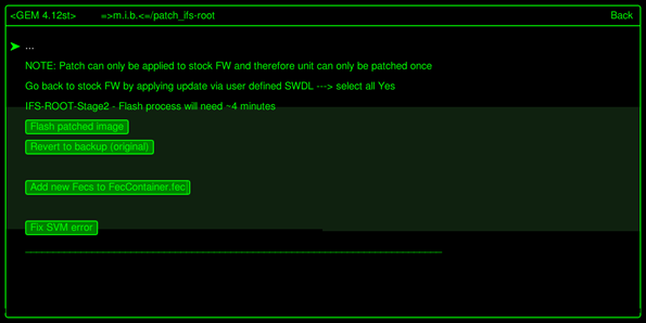 run "Add new FEcs to FecContainer.fec"