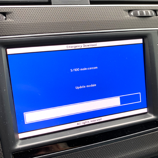 Emergency download in progress.